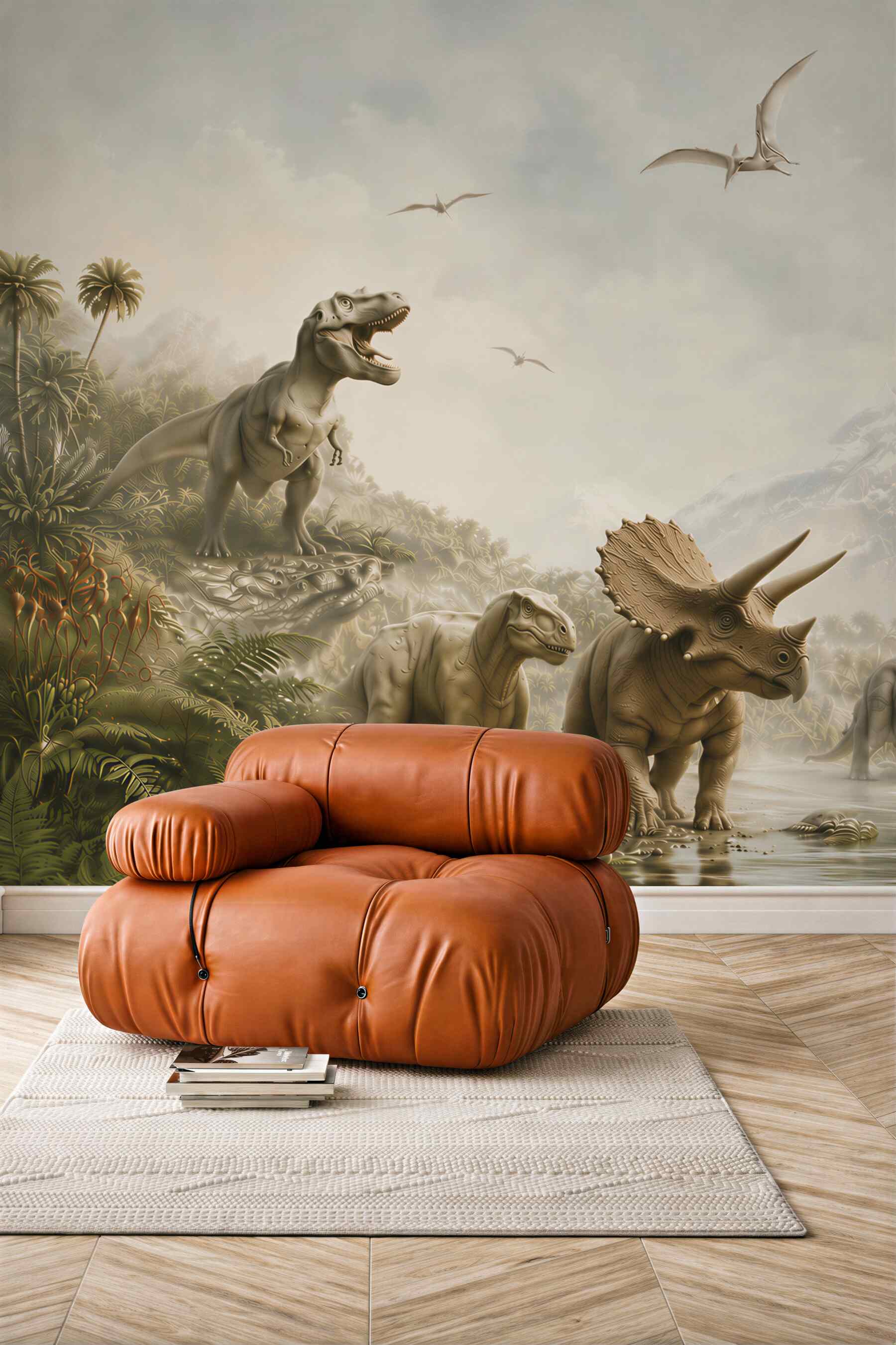 Fototapeta dinozaury jurajskie