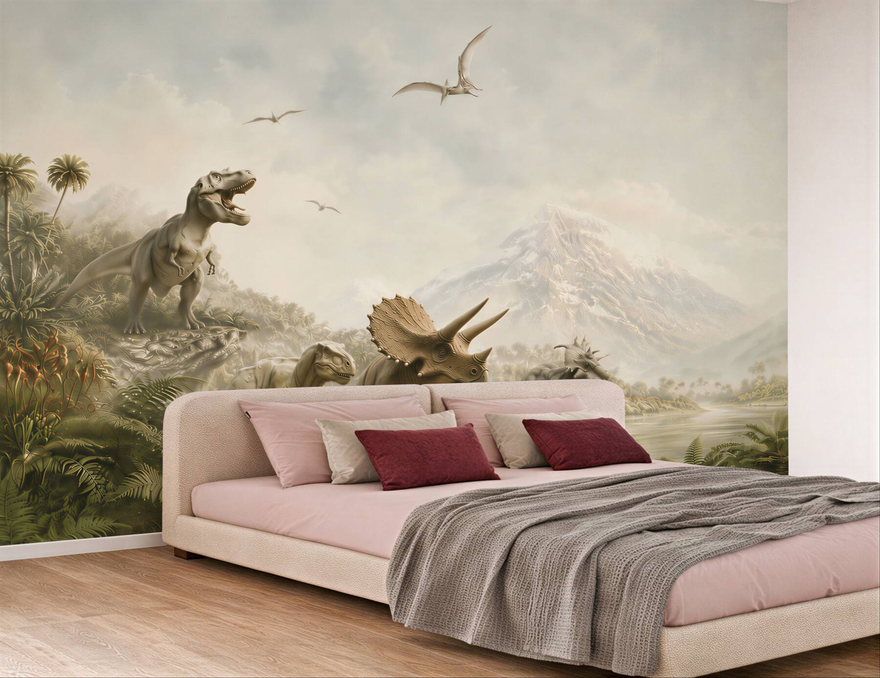 Fototapeta dinozaury jurajskie