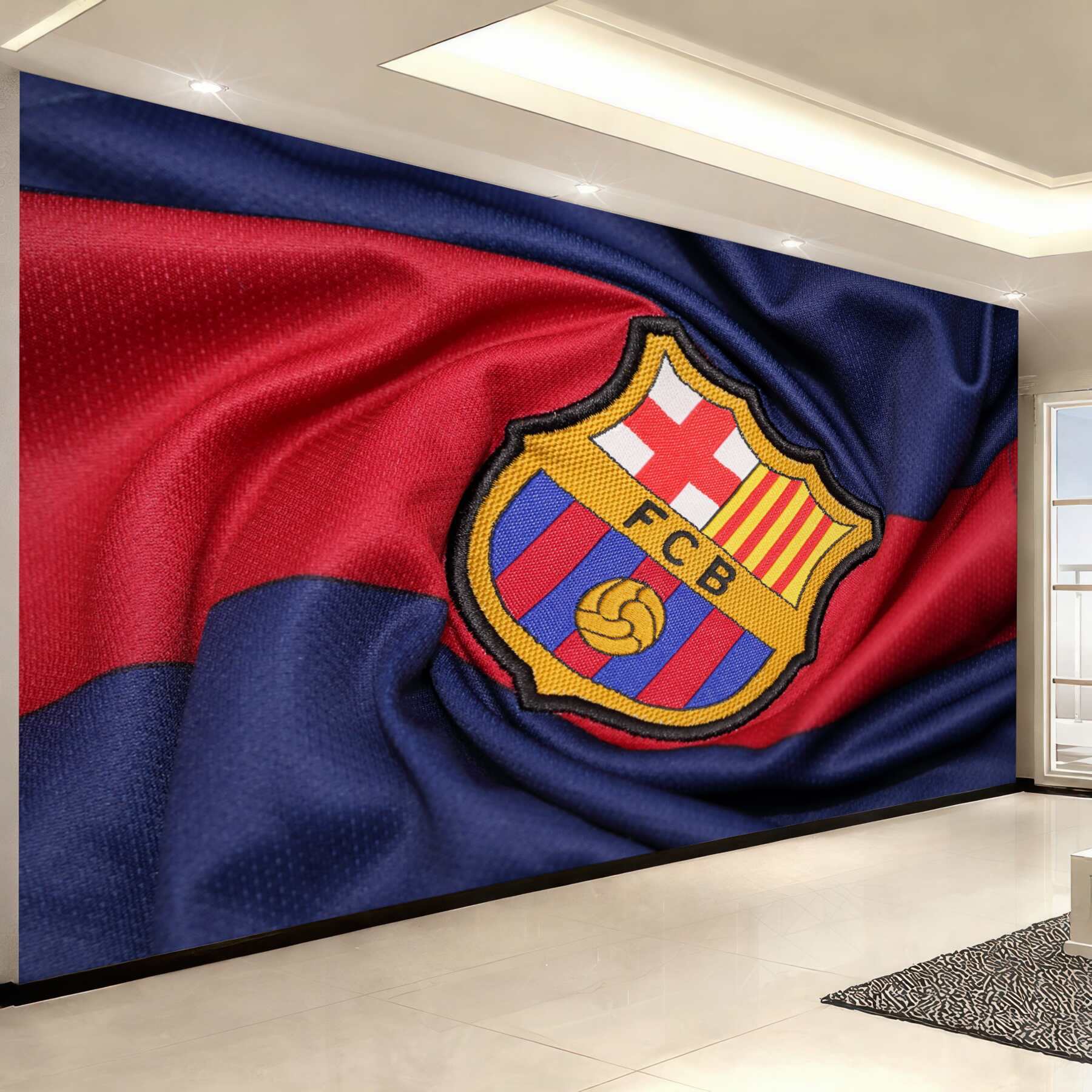 Fototapeta godło klubu piłkarskiego barcelony