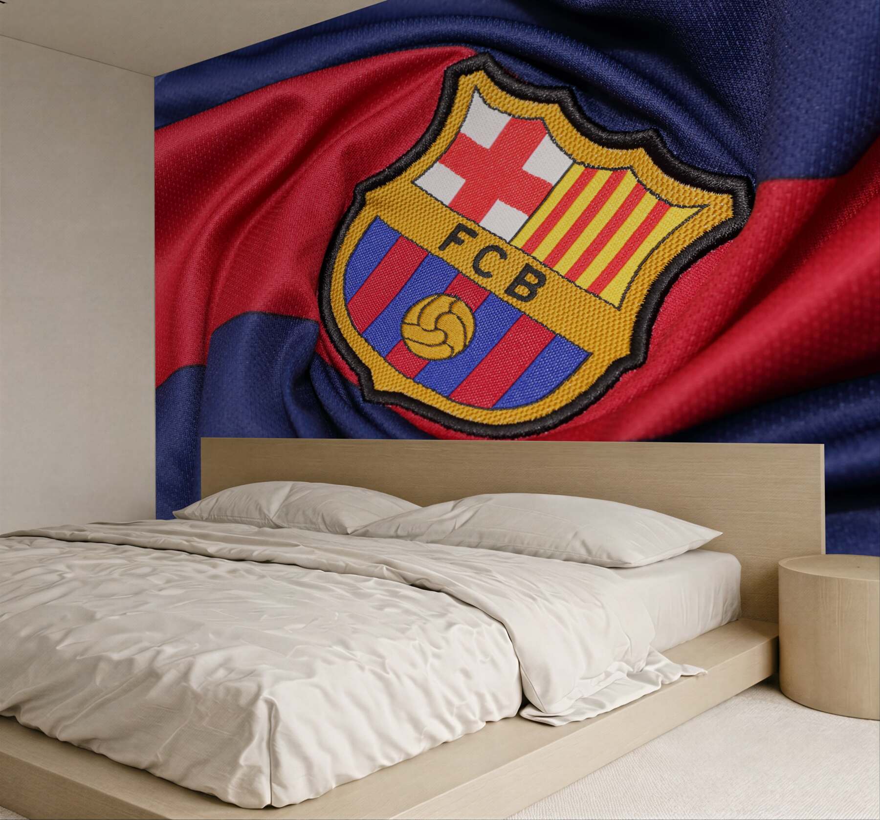 Fototapeta godło klubu piłkarskiego barcelony