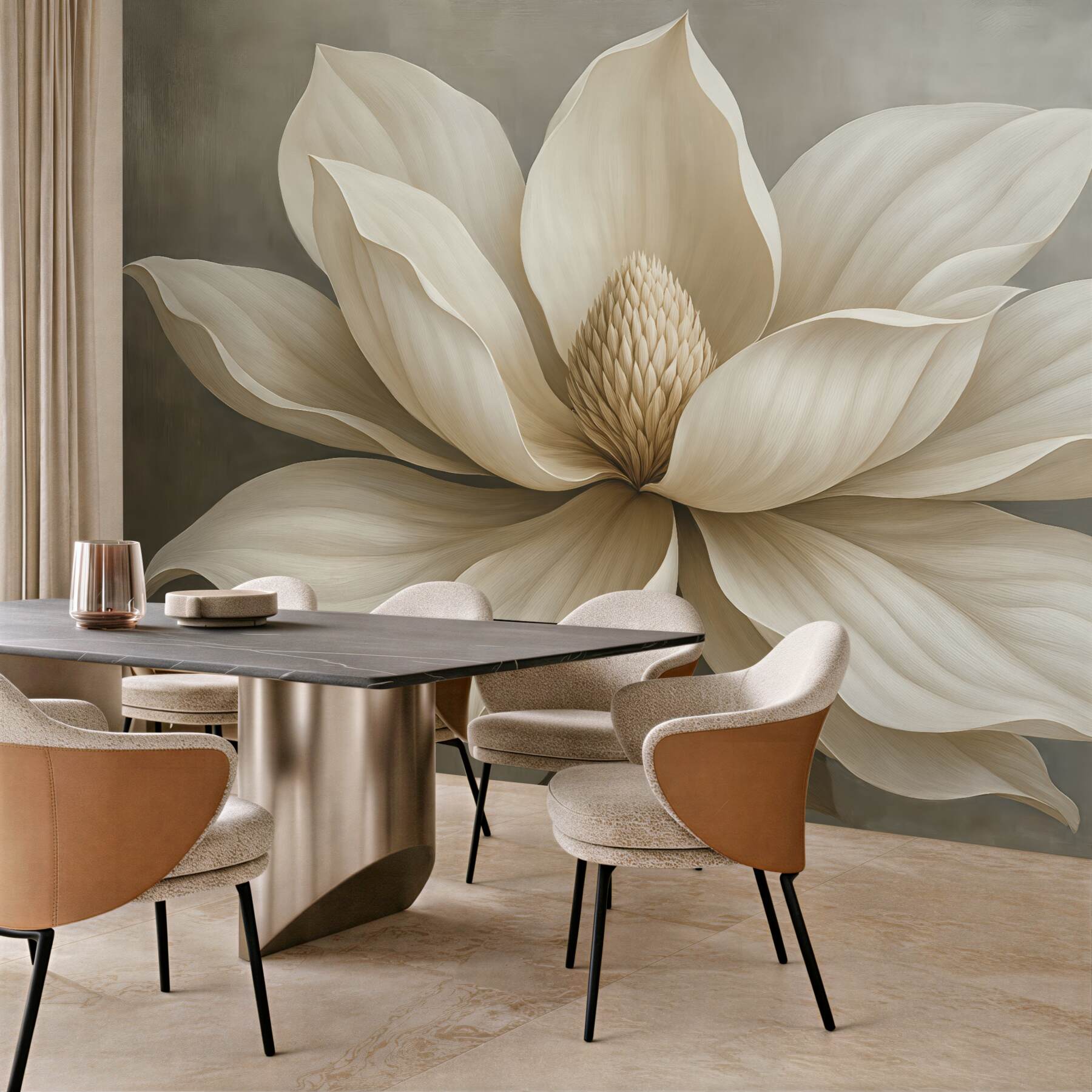 Fototapeta elegancka magnolia w zbliżeniu