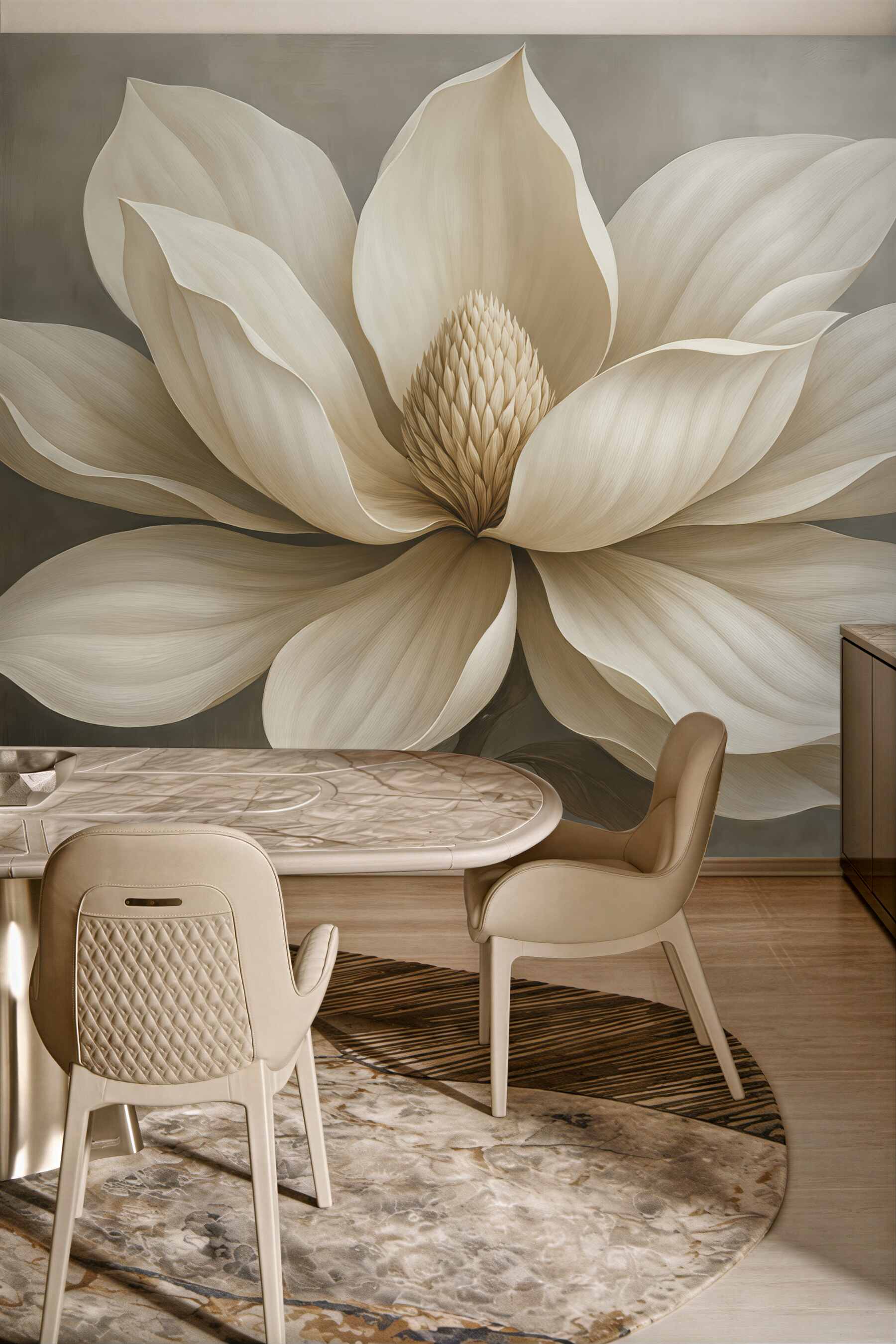 Fototapeta elegancka magnolia w zbliżeniu