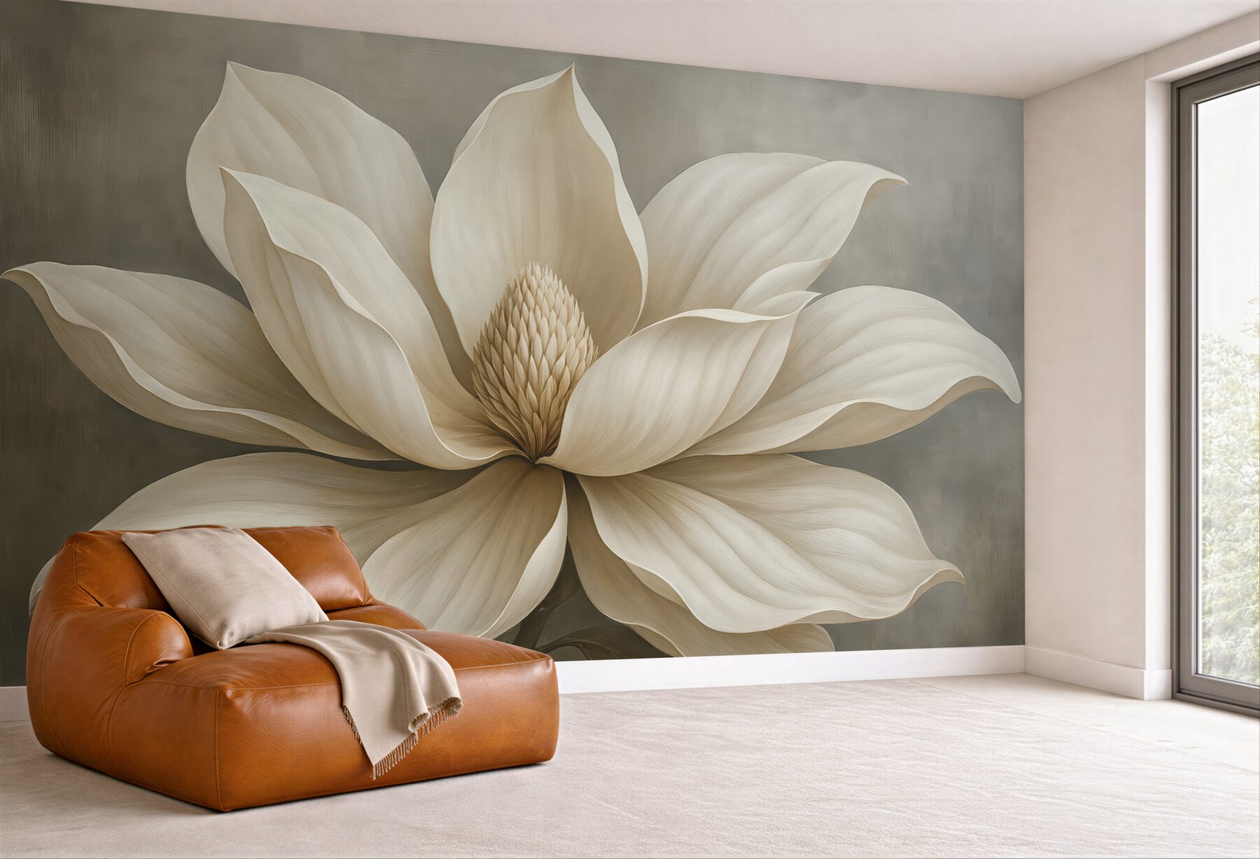 Fototapeta elegancka magnolia w zbliżeniu