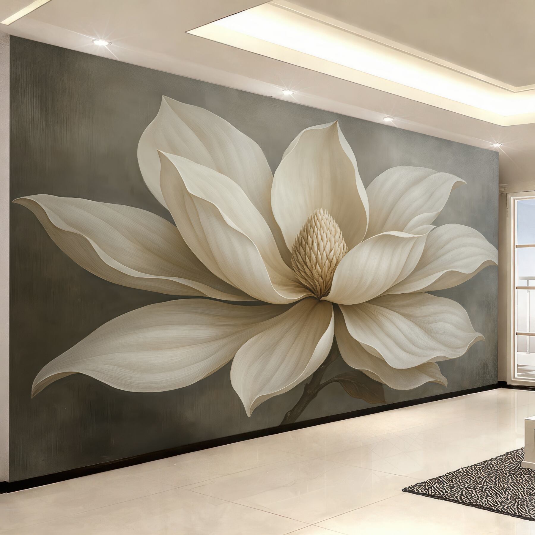 Fototapeta elegancka magnolia w zbliżeniu